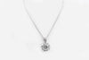  14 K-White-gold-Diamond pendant-2
