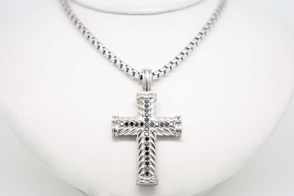 David Yurman Estate Cross Pendant Jewelry Store Boston MA