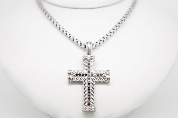 David Yurman Estate Cross Pendant Jewelry Store Boston MA