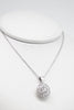 Double Halo Diamond Pendant