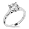  Trellis with 4 prong head solitaire engagement ring from GQJ Boston