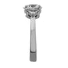 three stone with round center and trilliant sides engagement ring from GQJ Boston