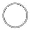 GoldQuest Jewelers in Boston 2 rows diamond pave set eternity wedding band
