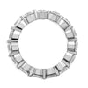 GoldQuest Jewelers in Boston 2 rows shared prong set eternity wedding band