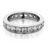 GoldQuest Jewelers in Boston channel set eternity wedding band