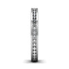 GoldQuest Jewelers in Boston round diamond channel set eternity wedding band