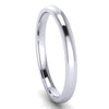 GoldQuest Jewelers in Boston classic platinum 2mm wedding band