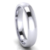 GoldQuest Jewelers in Boston classic platinum 4mm wedding band