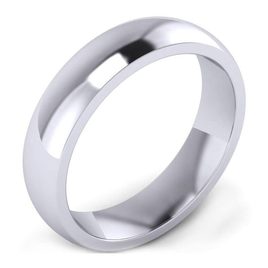 GoldQuest Jewelers in Boston classic platinum 5 mm wedding band