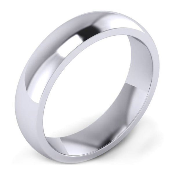GoldQuest Jewelers in Boston classic platinum 5 mm wedding band