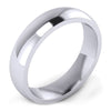 GoldQuest Jewelers in Boston classic platinum 5 mm wedding band