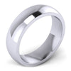 GoldQuest Jewelers in Boston classic platinum 6 mm wedding band