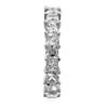 GoldQuest Jewelers in Boston princess cut eternity wedding band