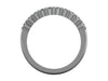 GoldQuest Jewelers in Boston Diamond shared prong set wedding band