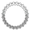 GoldQuest Jewelers in Boston u-shaped prong set eternity wedding band