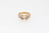 Split Shank Vintage Look Ring