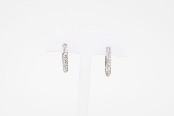 Round Diamond Earrings
