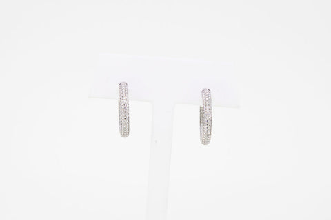 Round Diamond Earrings