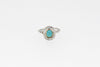 Vintage Ring With Turquoise Center