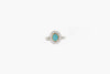 Vintage Ring With Turquoise Center